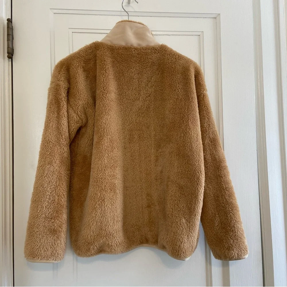 J. Crew Superplush half zip Sherpa